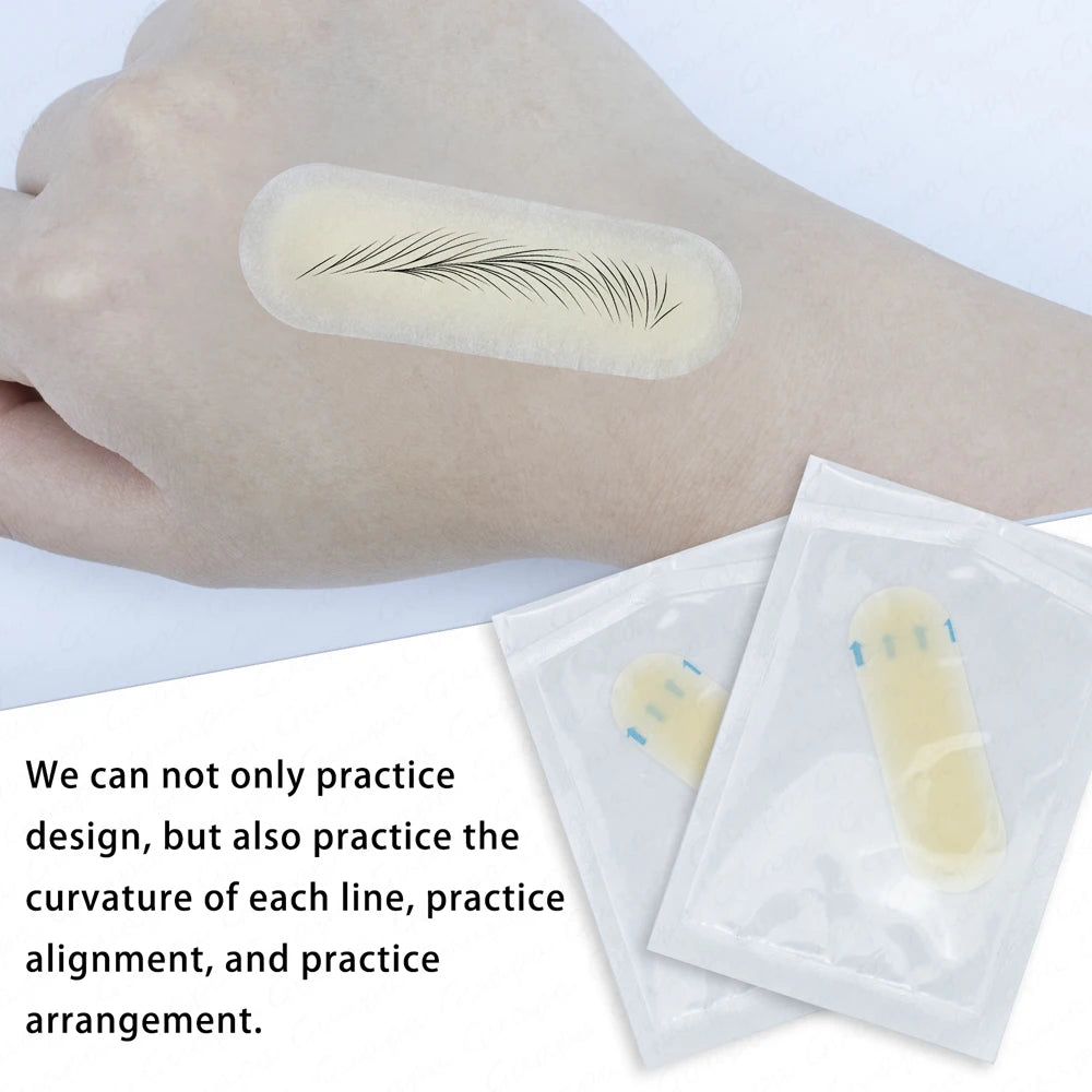 MIMIC Eyebrow Tattoo Transfer Sticker Hairstroke Practice Skin