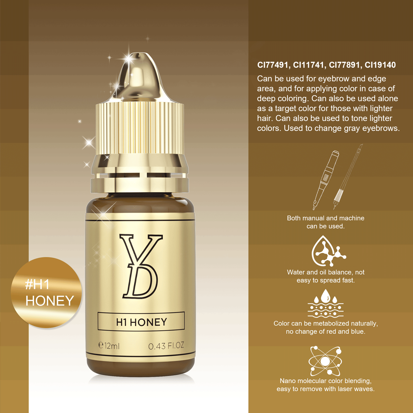 YD HYBRID PIGMENTS - CharmingTattooSupply