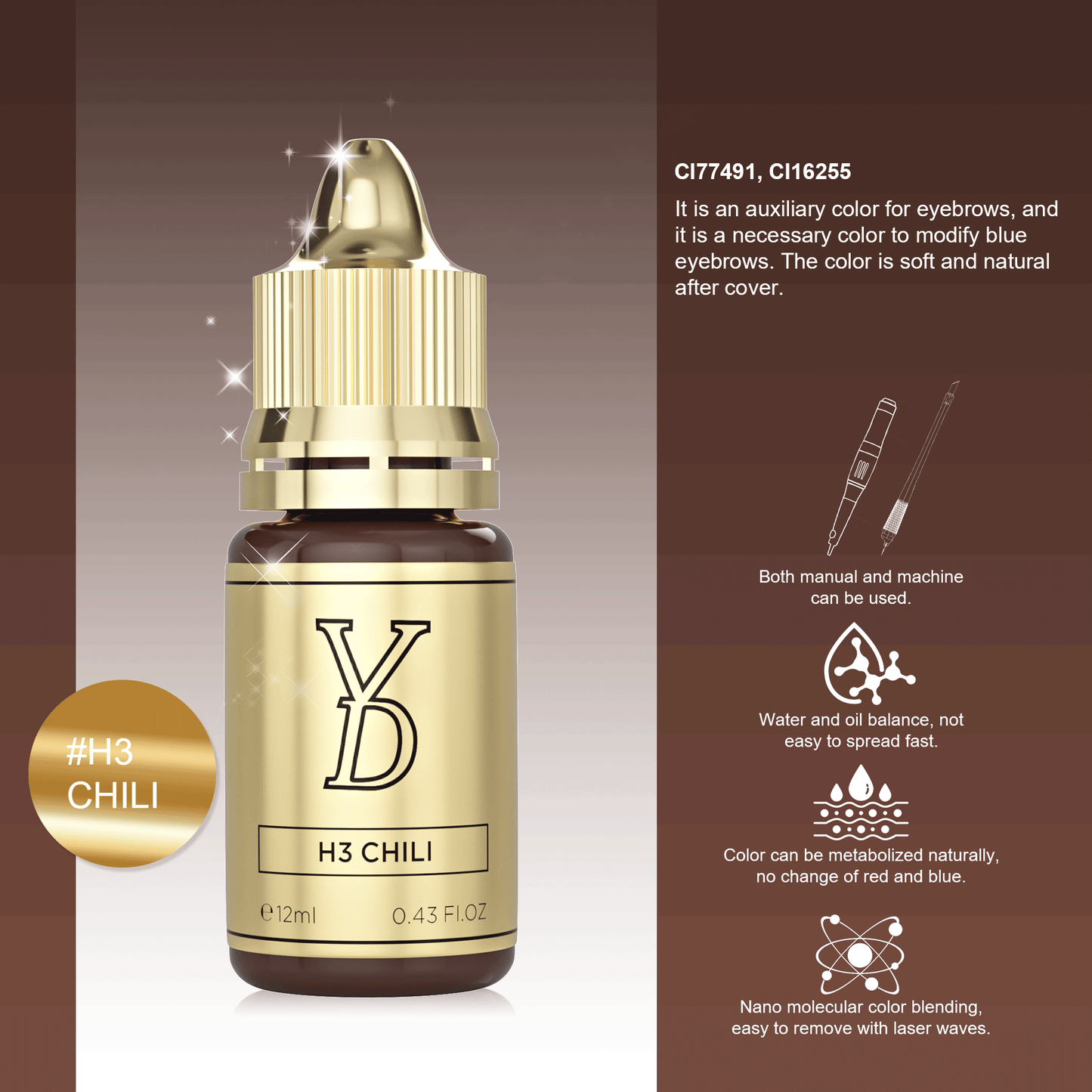 YD HYBRID PIGMENTS - CharmingTattooSupply
