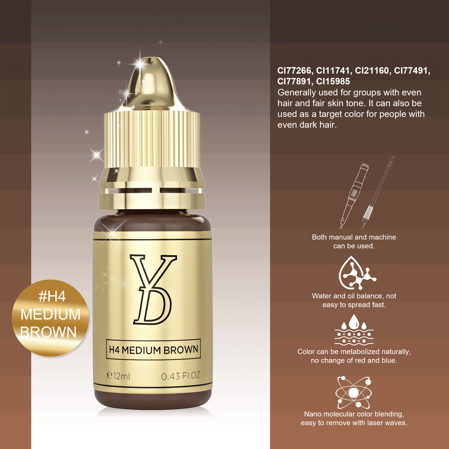 YD HYBRID PIGMENTS - CharmingTattooSupply
