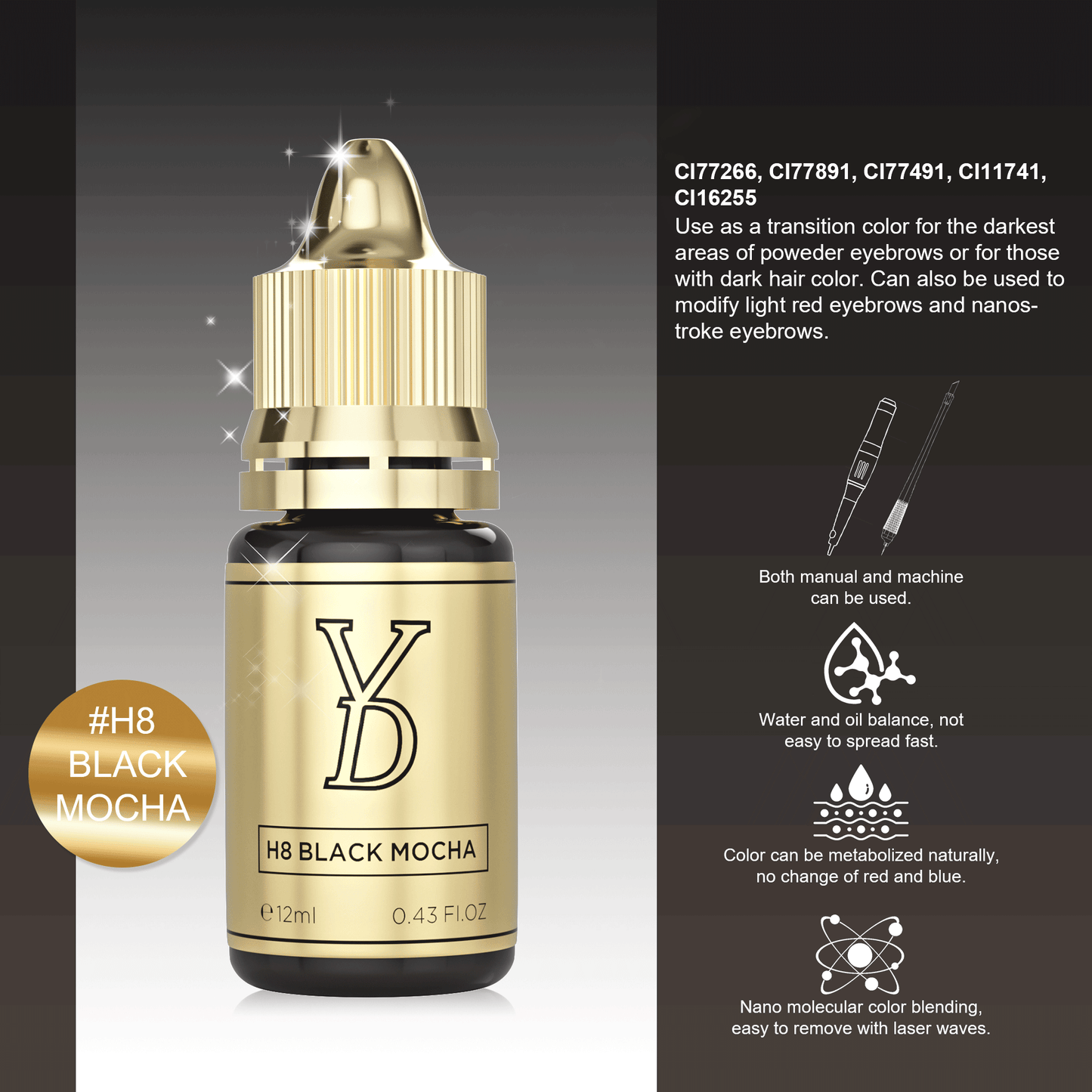 YD HYBRID PIGMENTS - CharmingTattooSupply