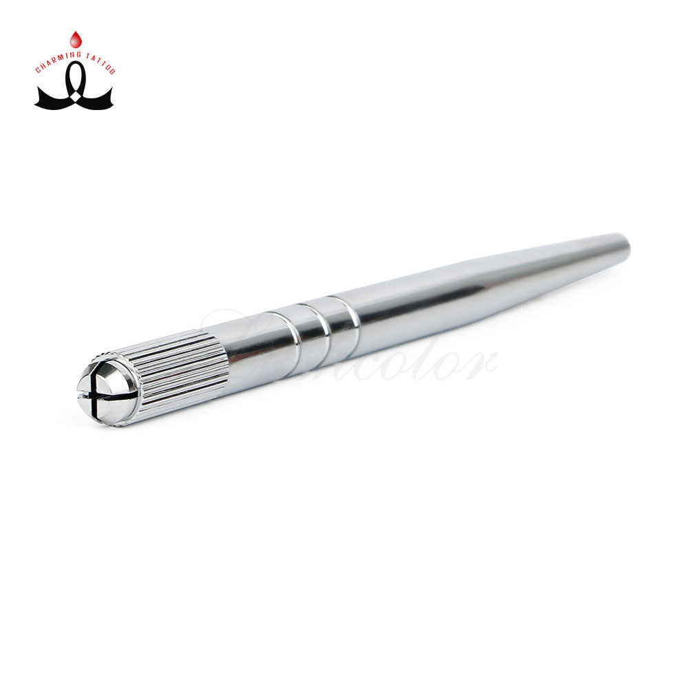 Heavy Silver Manual Pen