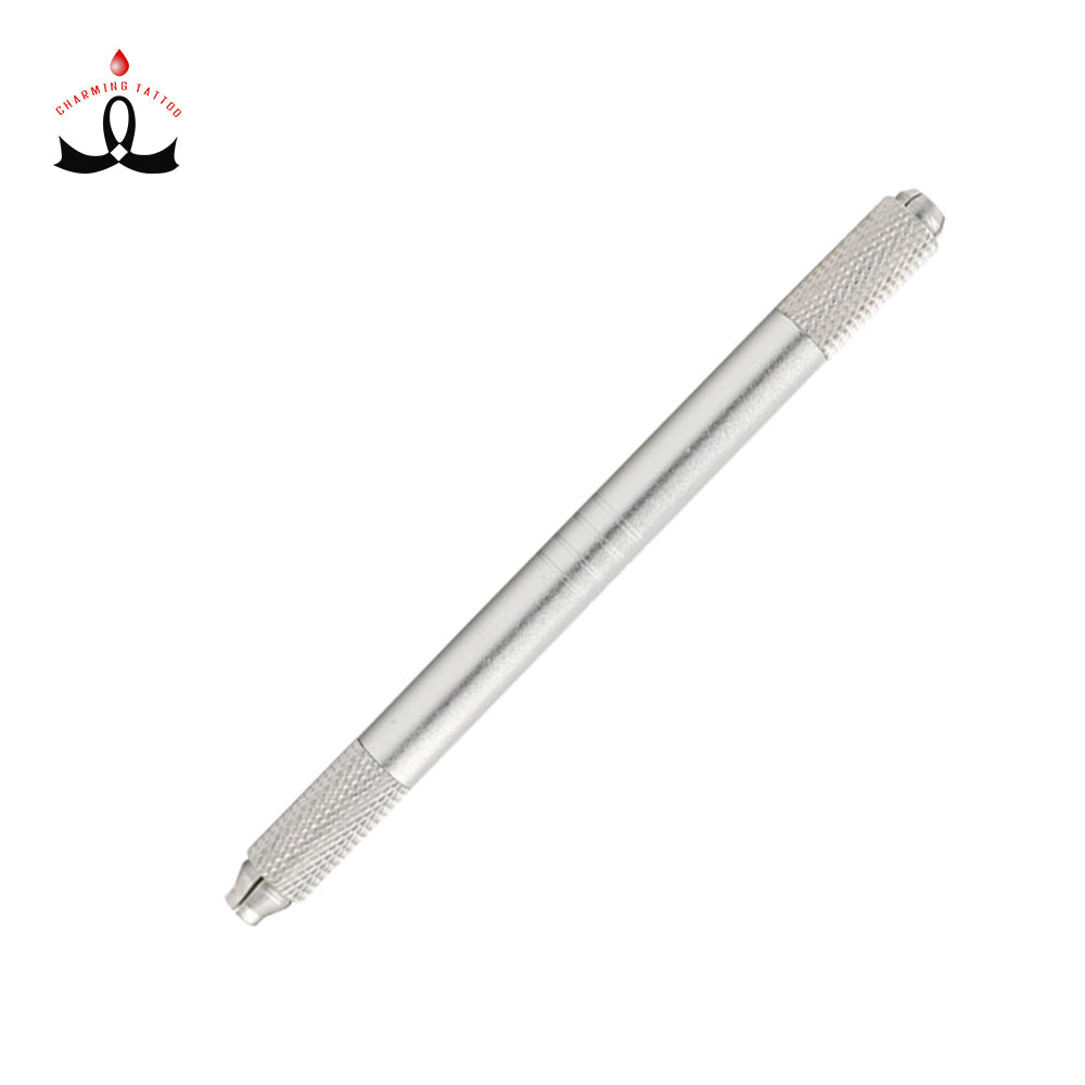 Silver Double head Manual Pen