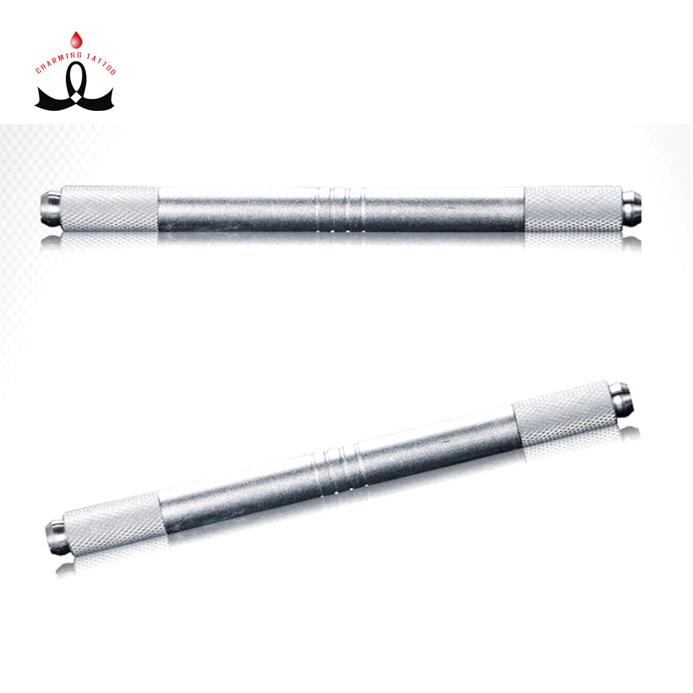 Silver Double head Manual Pen