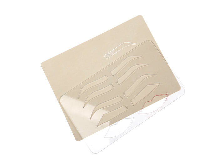 Acrylic Brow and Lip Stencils Template (4 eyebrow shapes 1 lip shape) - CharmingTattooSupply