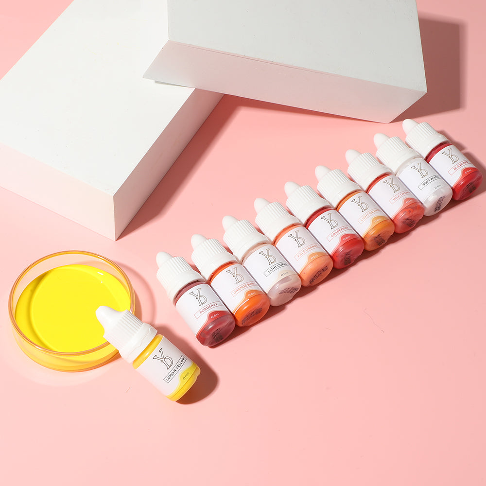 PMU Lip Color Correction Set (10 PCS)