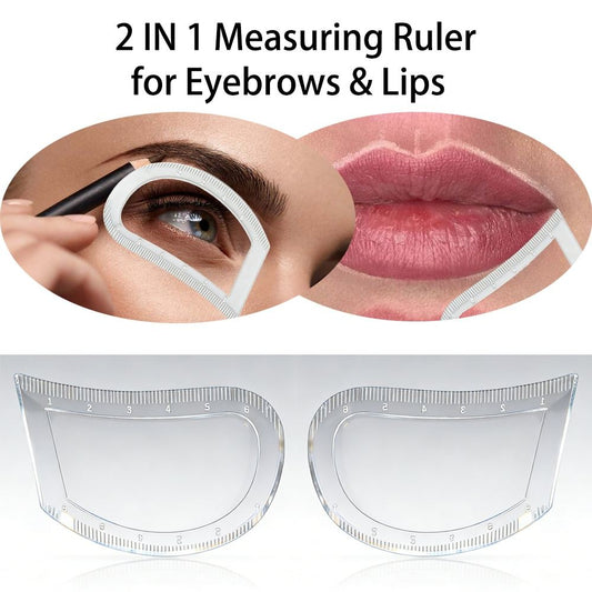 2-in-1 Brow & Lip Measuring Ruler