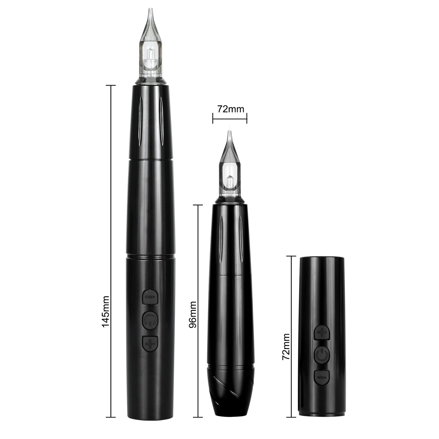 YD BLINK MIX WIRELESS BLACK PMU MACHINE - CharmingTattooSupply