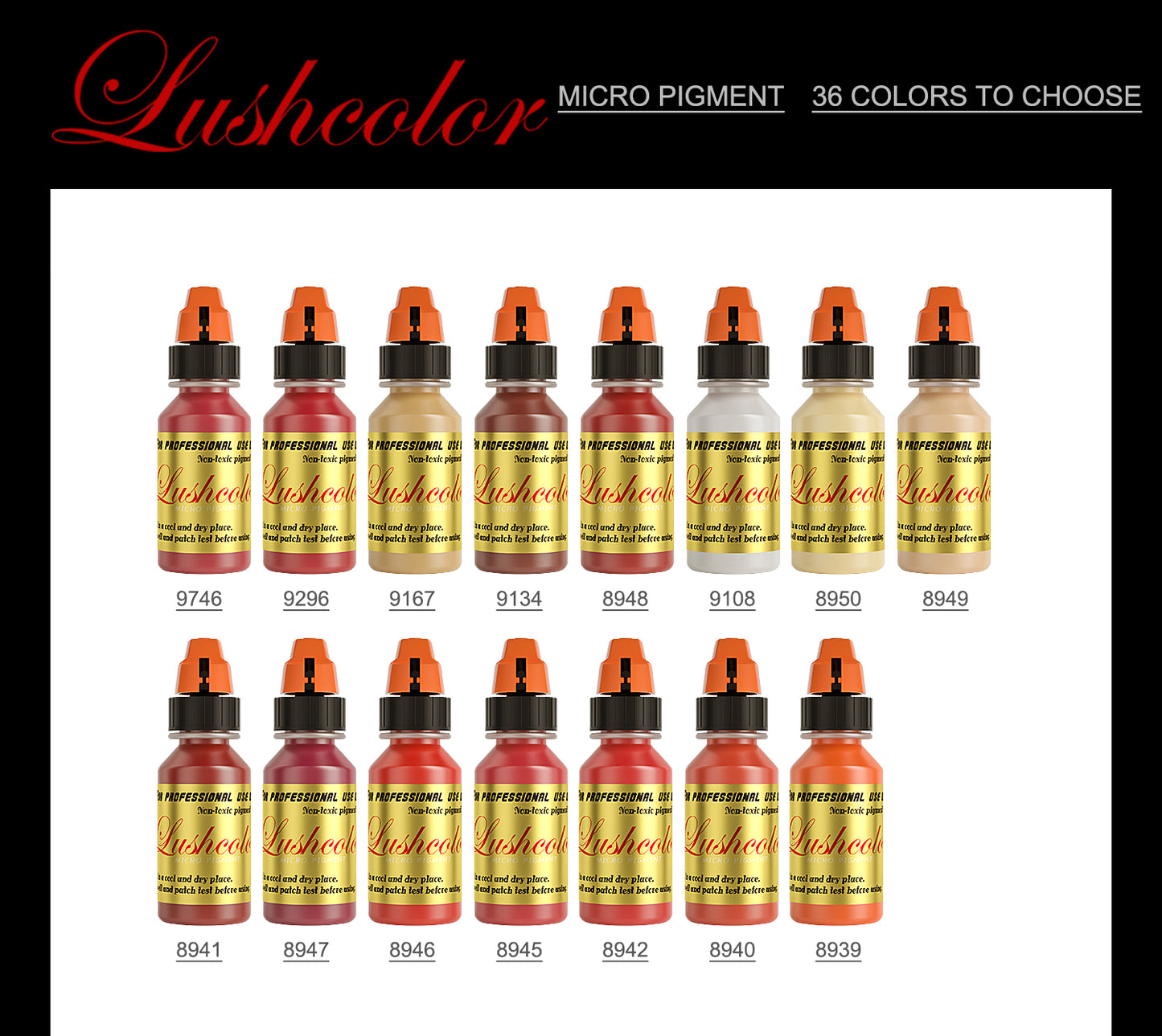 LUSHCOLOR MICRO SEMI CREAM PIGMENTS FOR LIPS 8ML