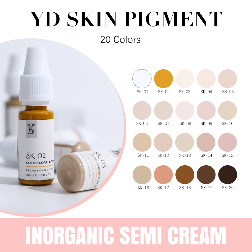 YD INORGANIC SKIN CAMOUFLAGE PIGMENT - CharmingTattooSupply