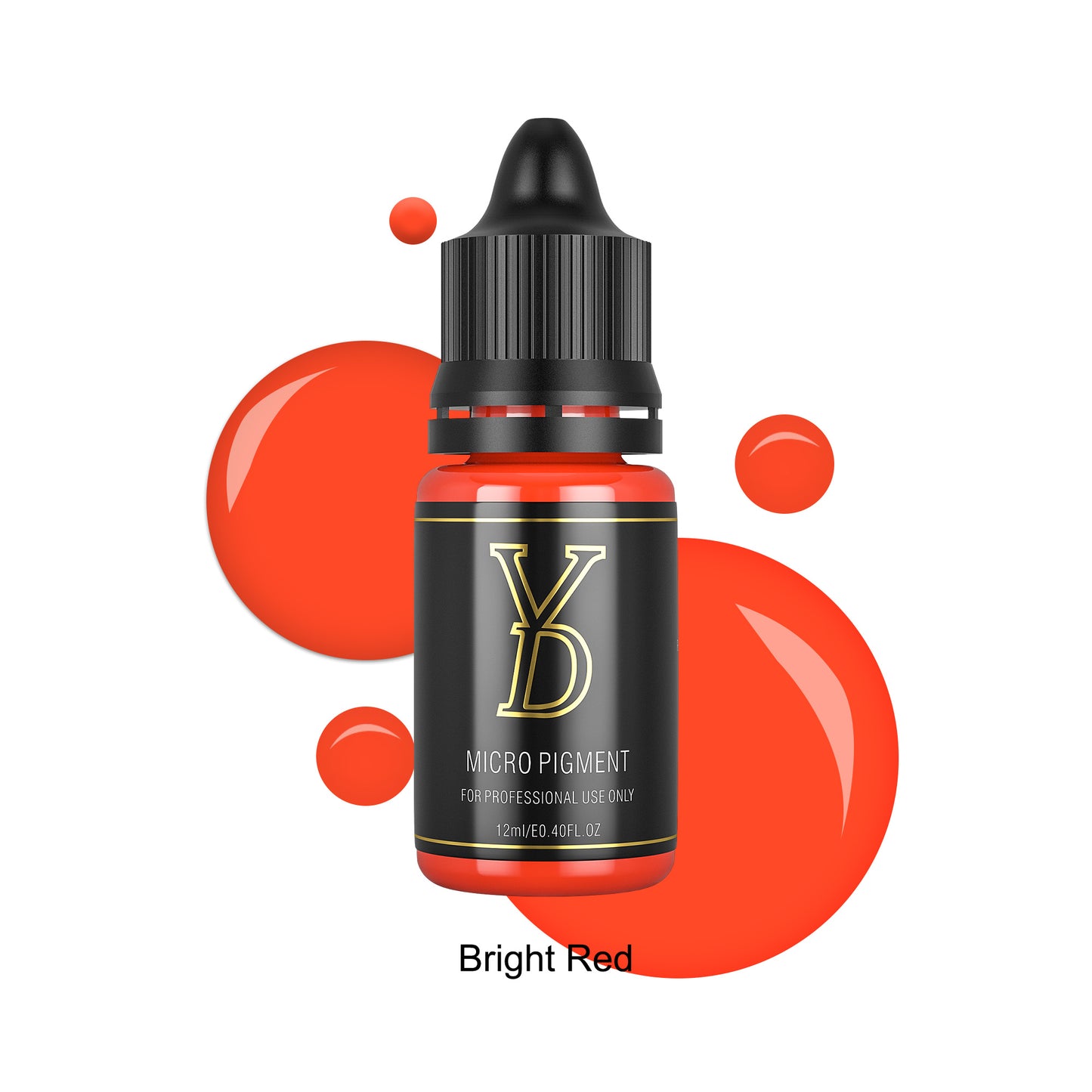 Bright Red-YD Organic Liquid Lips Permanent Makeup Pigments - CharmingTattooSupply