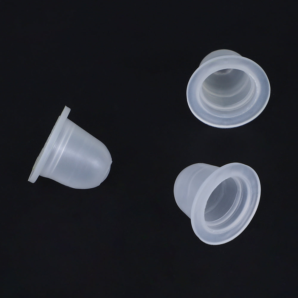 Silicone Ink Cup -100pcs/bag - CharmingTattooSupply