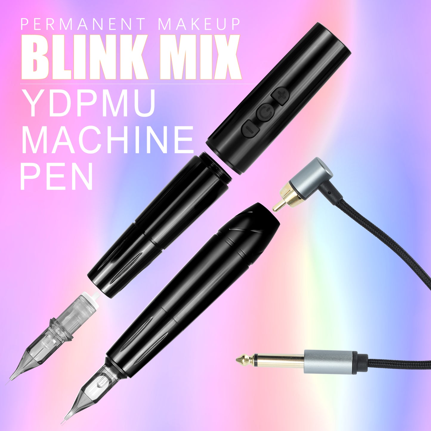 YD BLINK MIX WIRELESS BLACK PMU MACHINE - CharmingTattooSupply