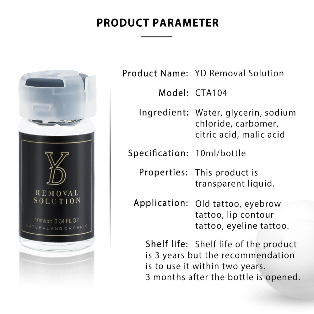 YD Pigment Removal&YD Removal Solution - CharmingTattooSupply