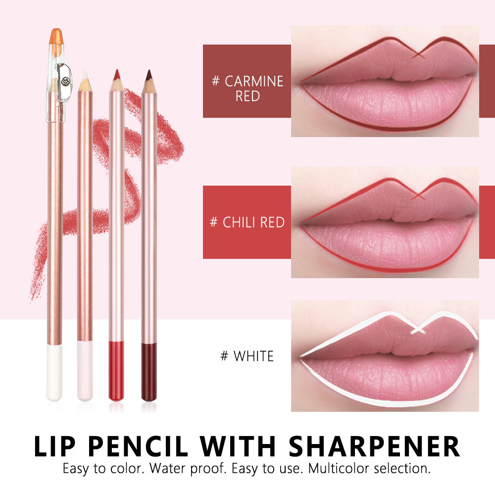 Lip Pencil with sharpener - CharmingTattooSupply