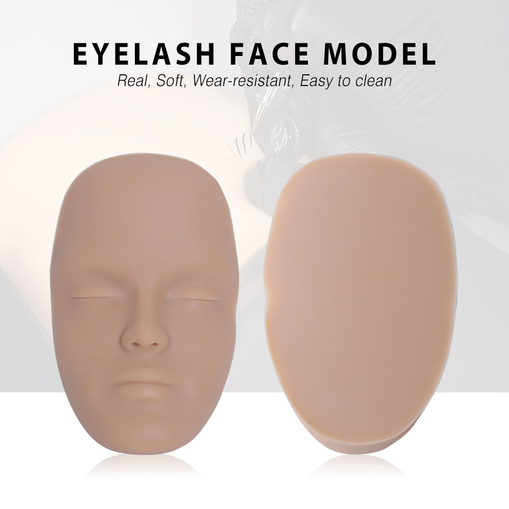 Eyelash Face Model (Skin) - CharmingTattooSupply
