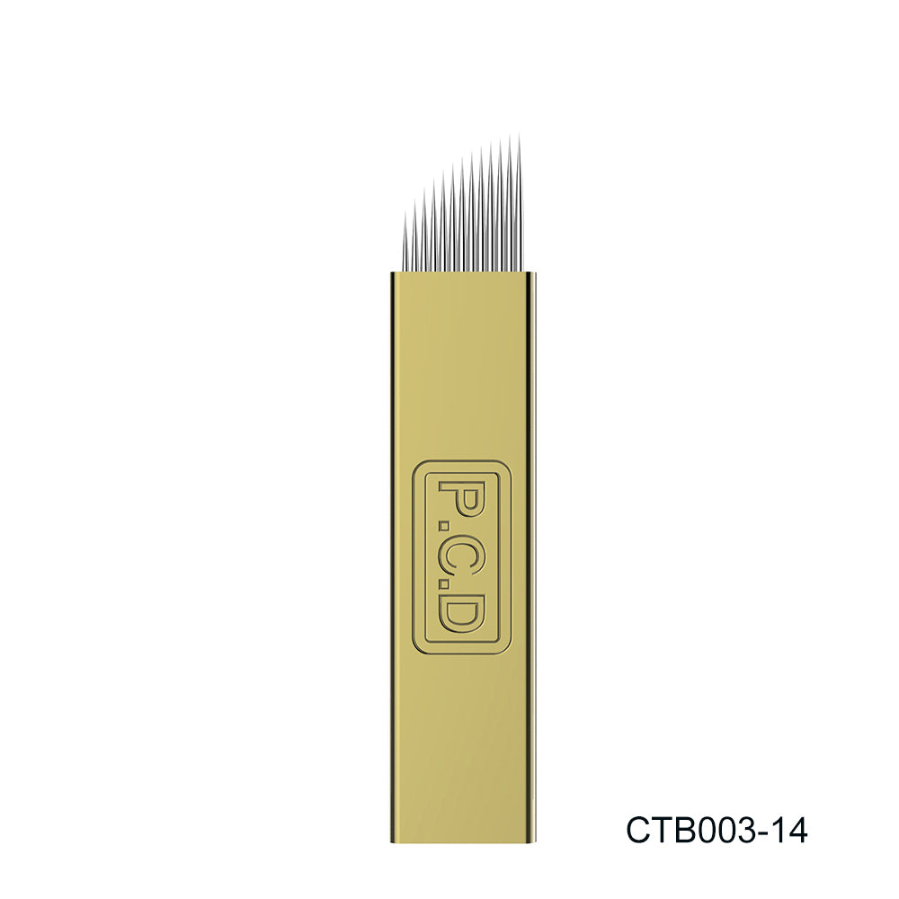 PCD Curve Gold Hard Blade (20PCS/BOX)