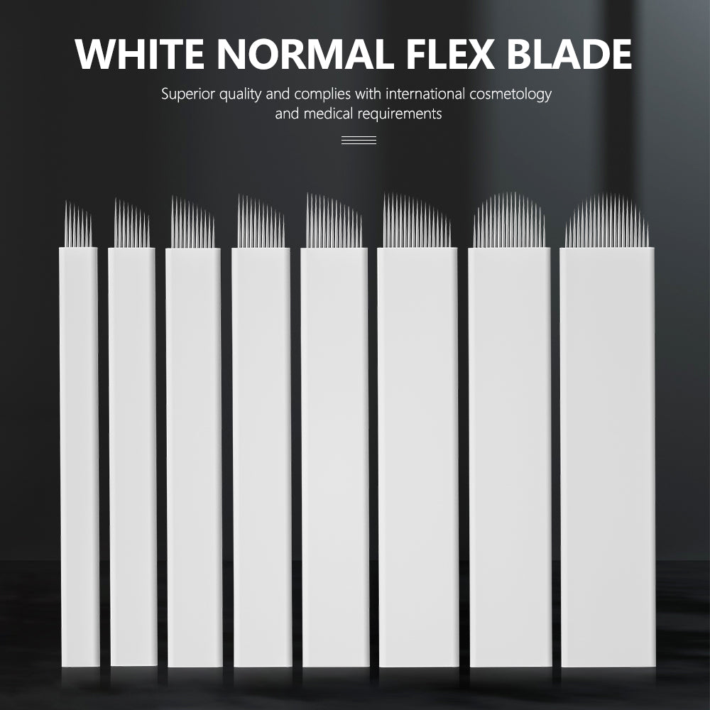 YD White Normal Flex Blade - CharmingTattooSupply