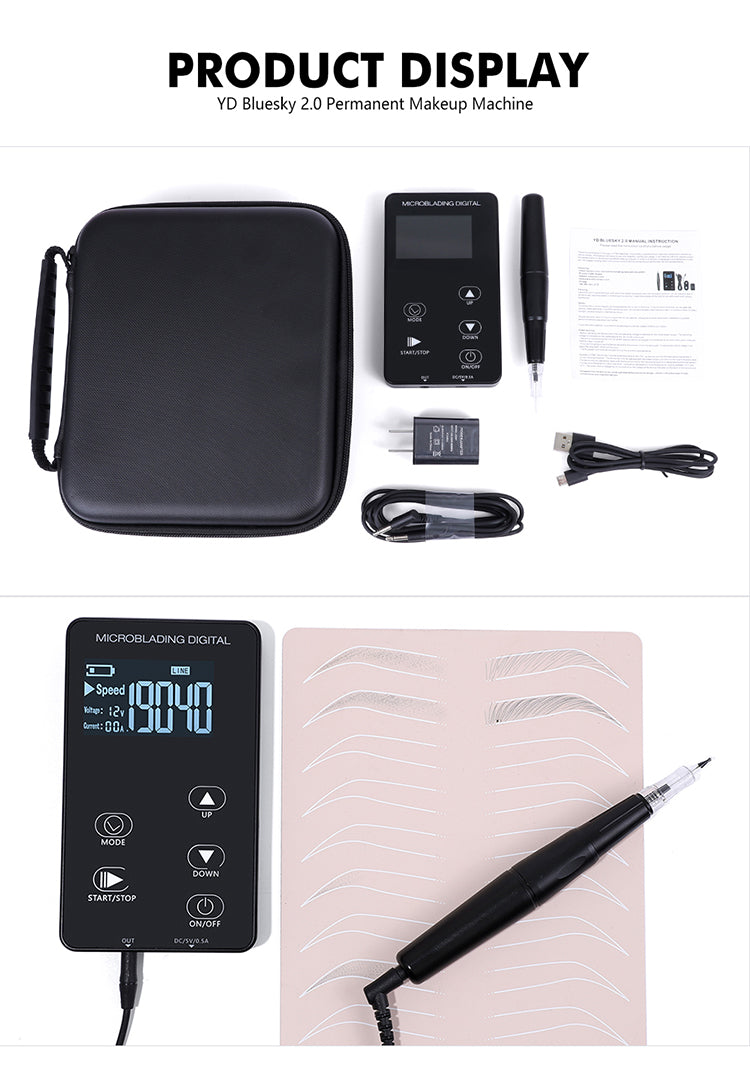 YD Bluesky PMU Machine - CharmingTattooSupply
