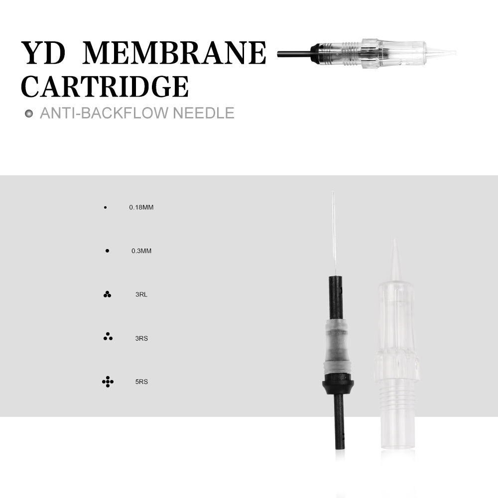 YD Membrane Needles Anti-Backflow Cartridge