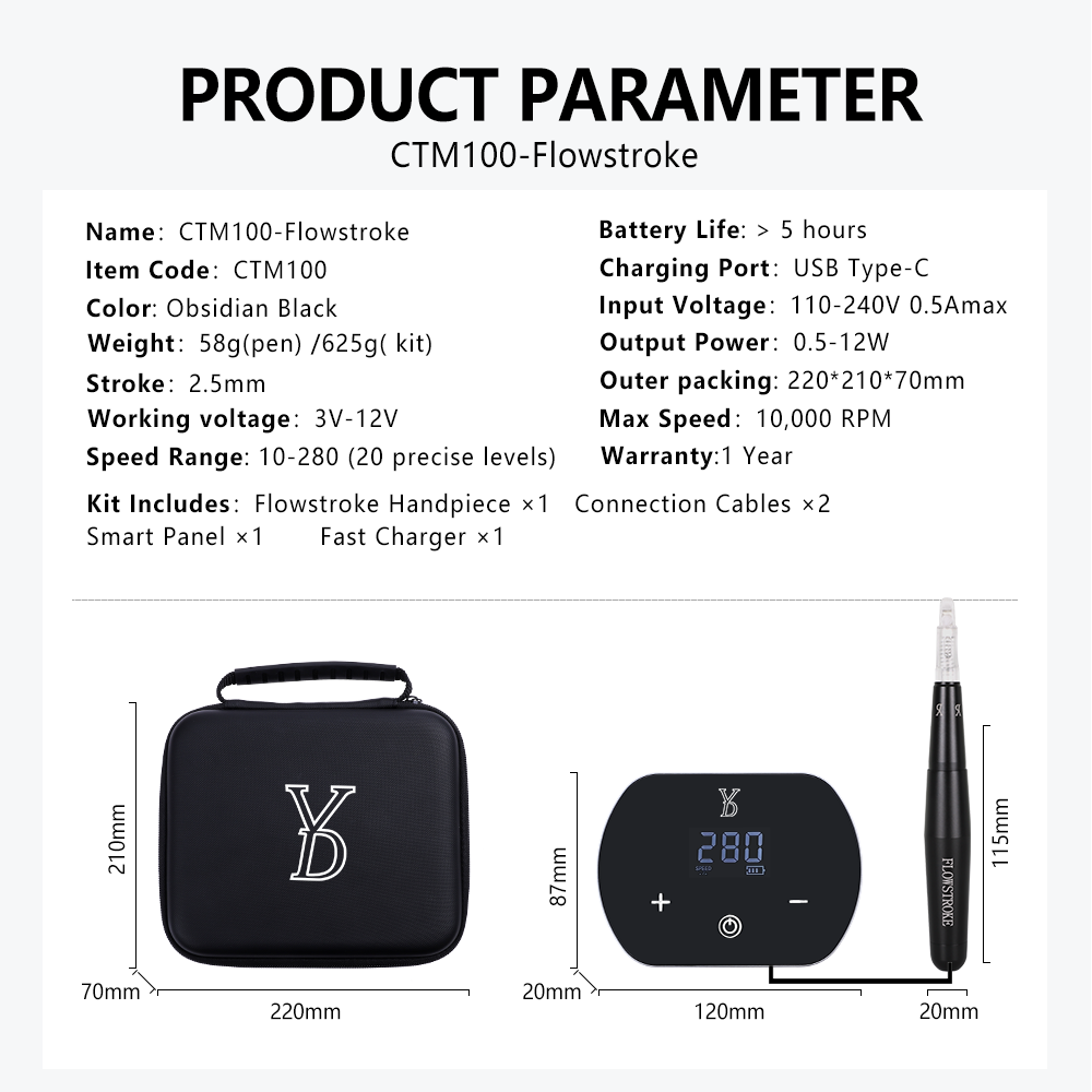 YDPMU Flowstroke PMU Machine Kit