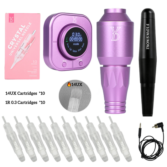 YDPMU Finesse X24 Pro Machine + Flowstroke Pen Kit – Ultimate PMU Bundle