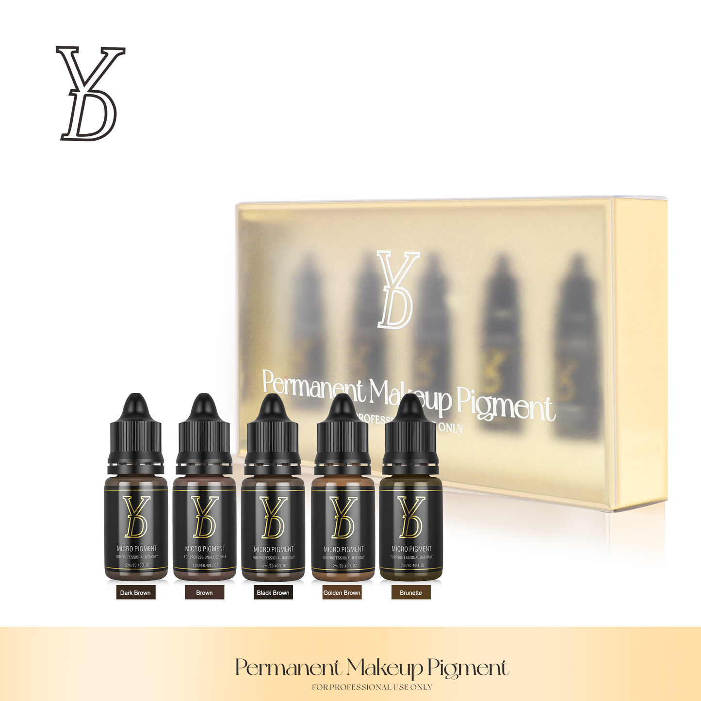 Nano Brows Organic Pigment Set