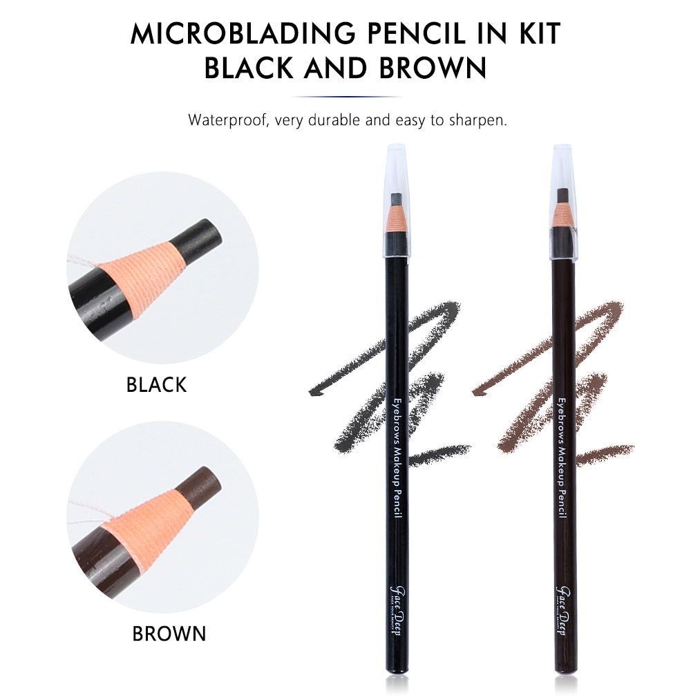 FACE DEEP Tattoo Starter Kit – Portable Microblading Kit for PMU Training & Beginners - CharmingTattooSupply