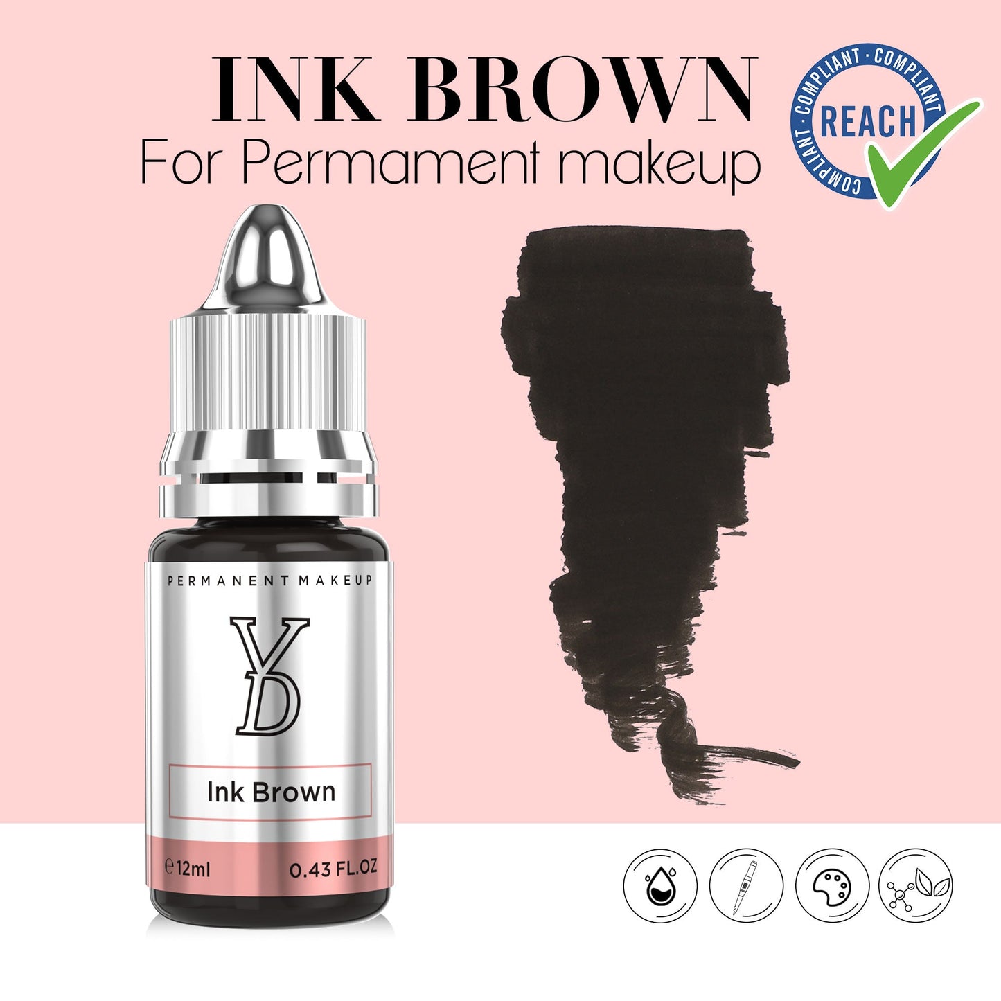 INK BROWN - CharmingTattooSupply