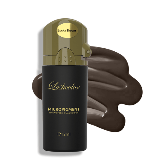 Lushcolor Lucky Brown - Specialized Brow Pigment for Cool Complexions (12ml)