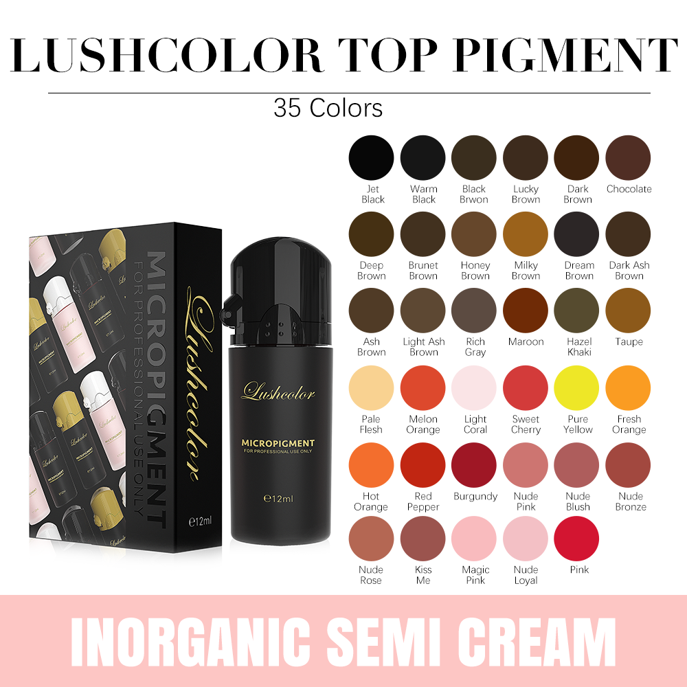 INORGANIC LUSHCOLOR TOP LIP PIGMENTS - CharmingTattooSupply