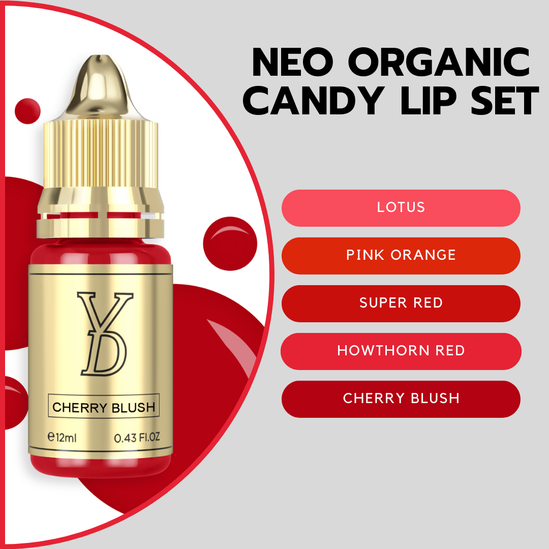 Neo Organic Candy Lip Set - Bold & Bright Colors, 50% Off | Limited Stock