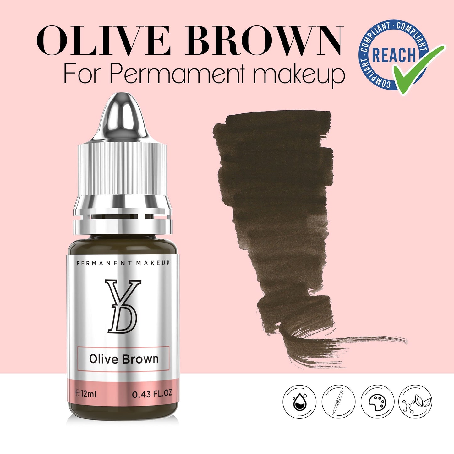 OLIVE BROWN - CharmingTattooSupply