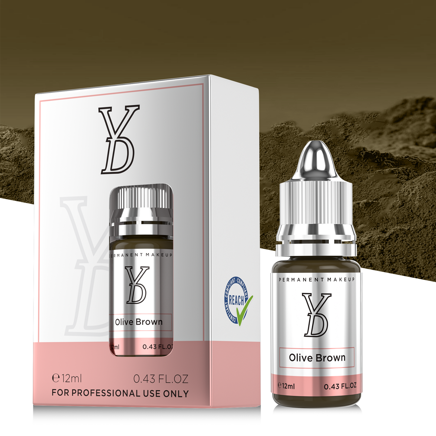 OLIVE BROWN - CharmingTattooSupply