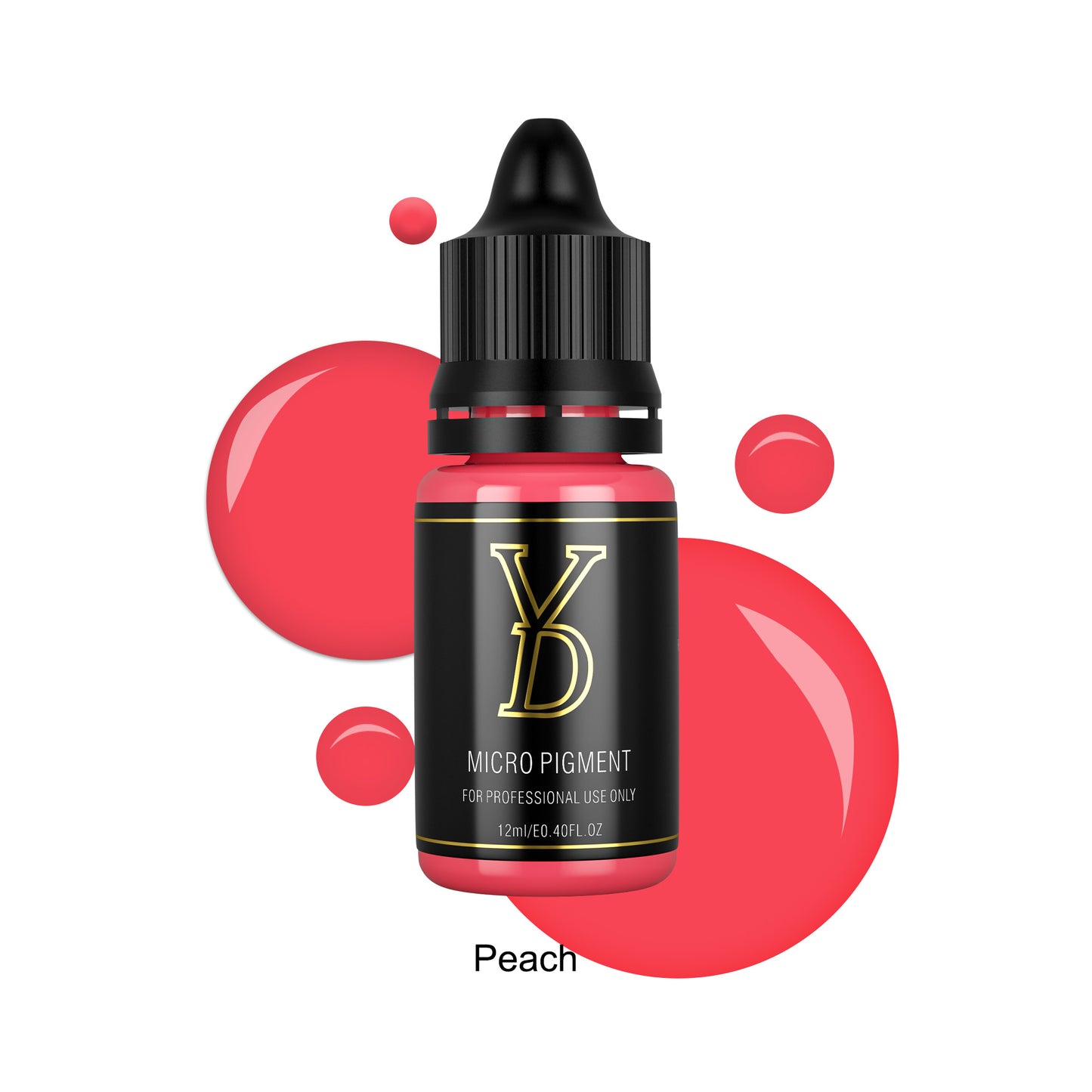 Peach-YD Organic Liquid Lips Permanent Makeup Pigments - CharmingTattooSupply