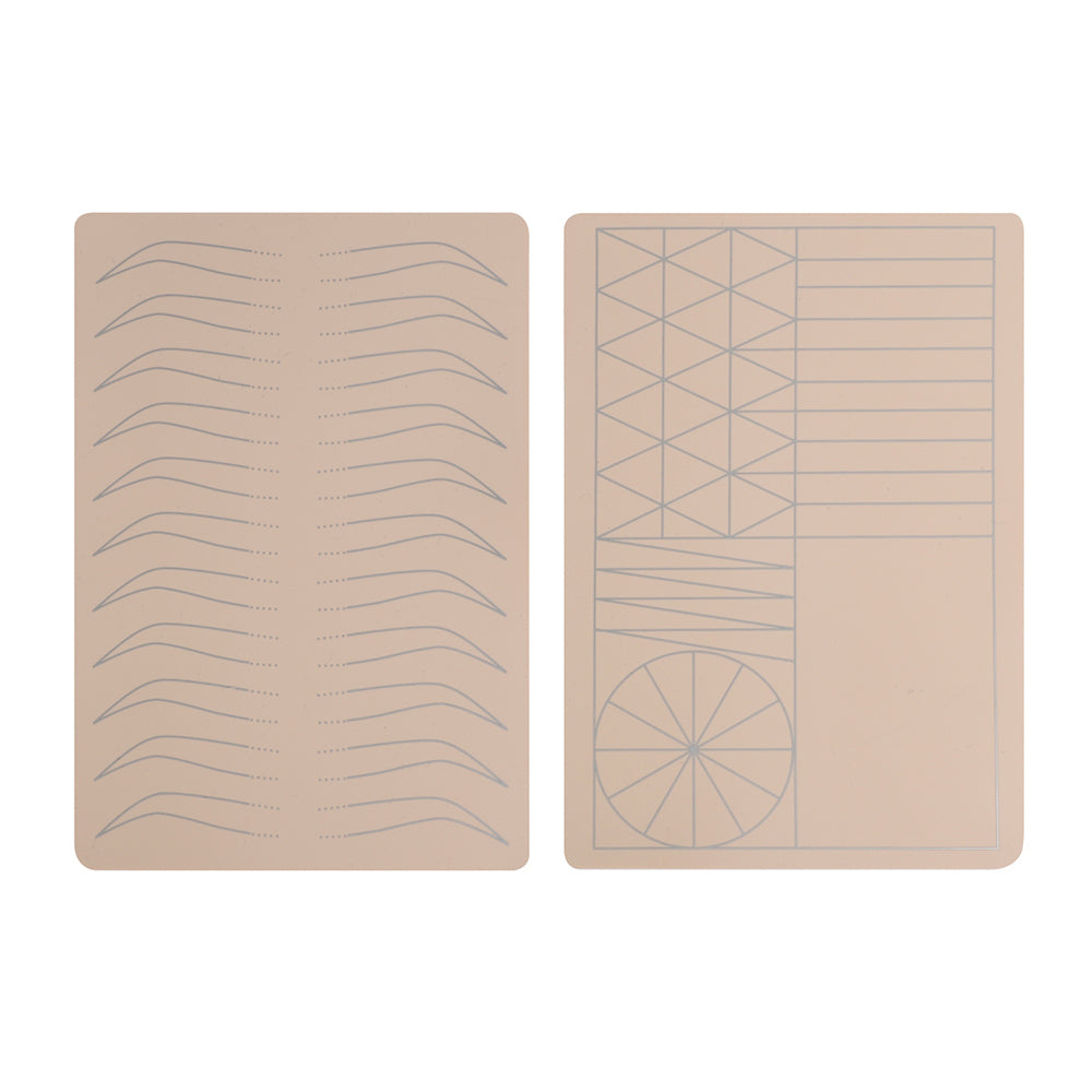 Silicone eyebrow practice skin - CharmingTattooSupply