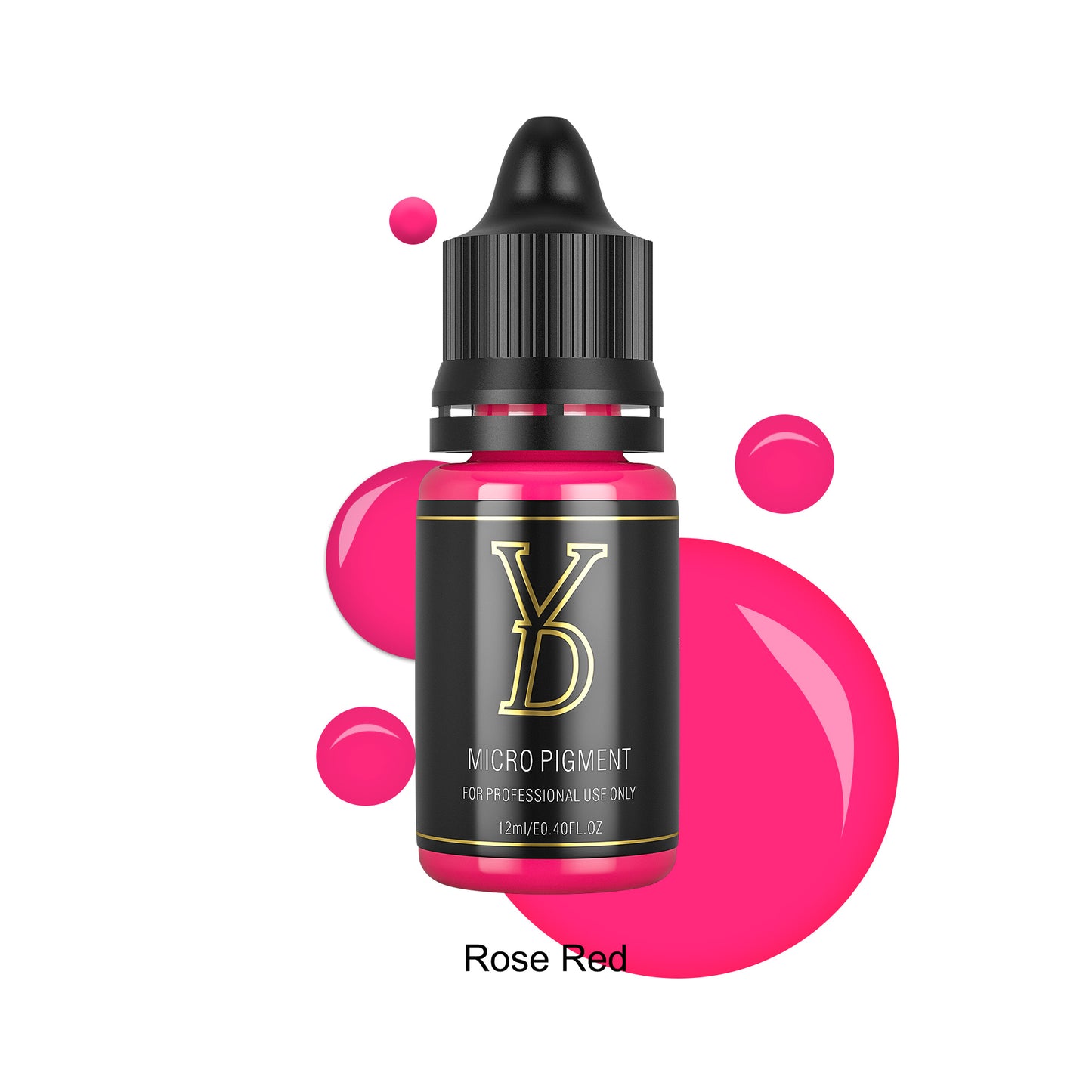 Rose Red-YD Organic Liquid Lips Permanent Makeup Pigments - CharmingTattooSupply