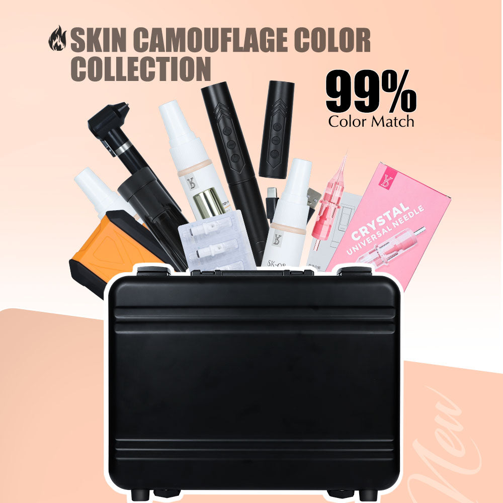 YD SKIN CAMOUFLOUGE SET FOR STRECH MARK / SCAR / VITILIGO - CharmingTattooSupply