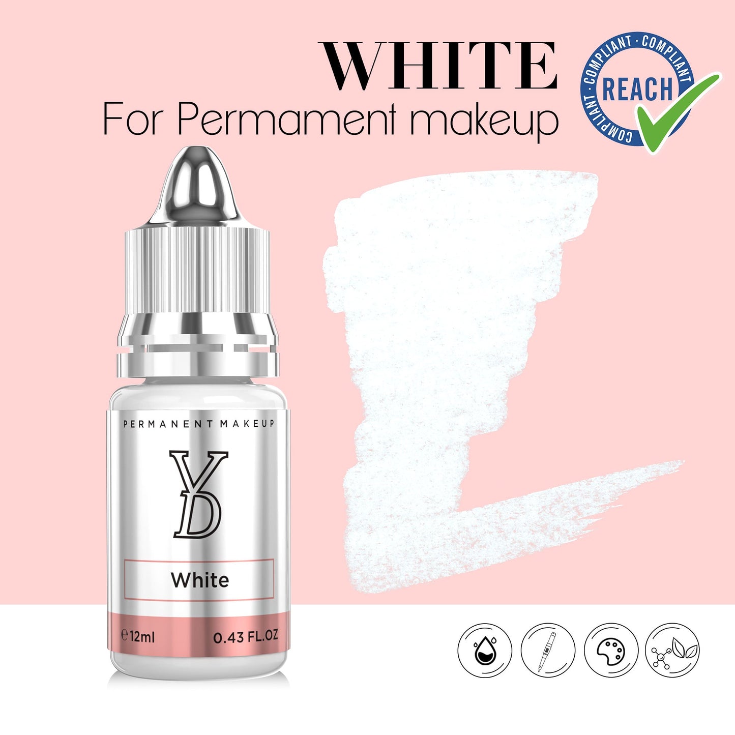 WHITE - CharmingTattooSupply