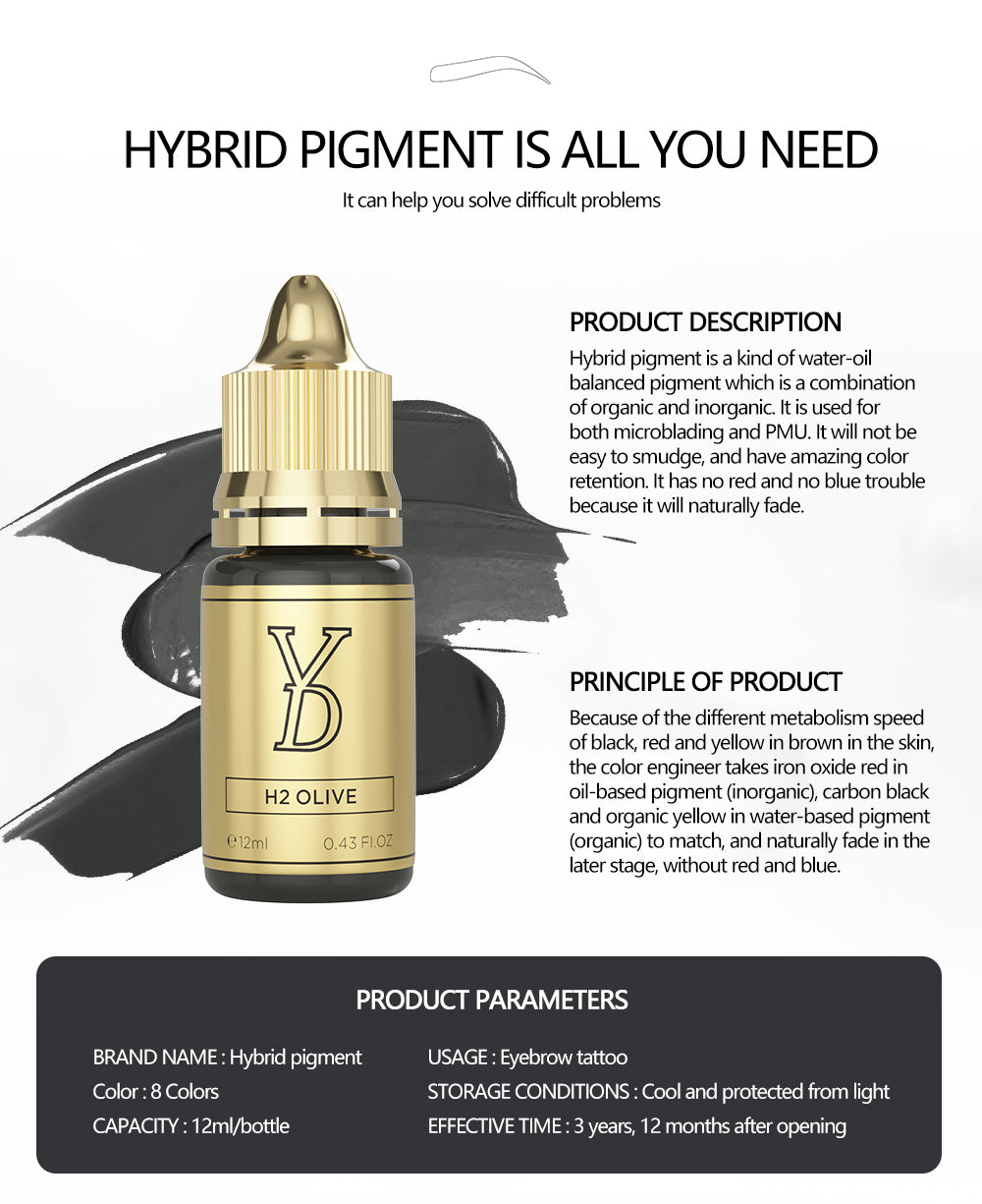 YD HYBRID PIGMENTS - CharmingTattooSupply