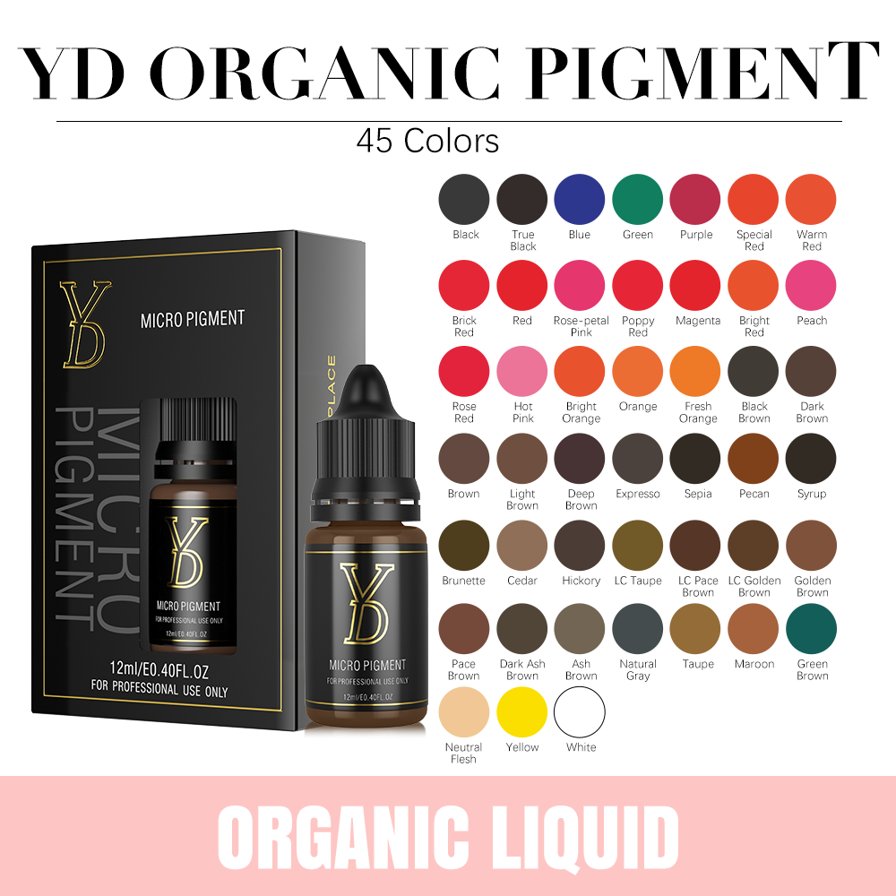 YD ORGANICE MICROPIGMENTATION LIQUID PIGMENT - CharmingTattooSupply