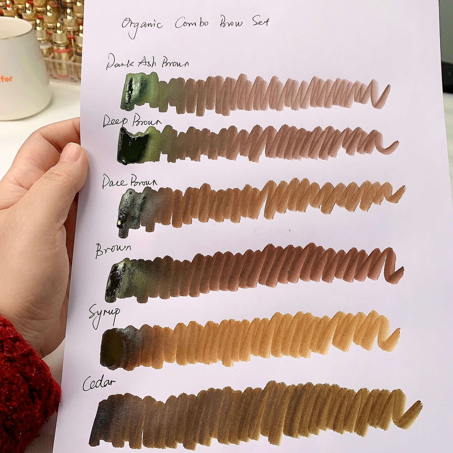 Organic Combo Brow Set - Hairstroke & Ombre Combo, 50% Off | Free USA Shipping