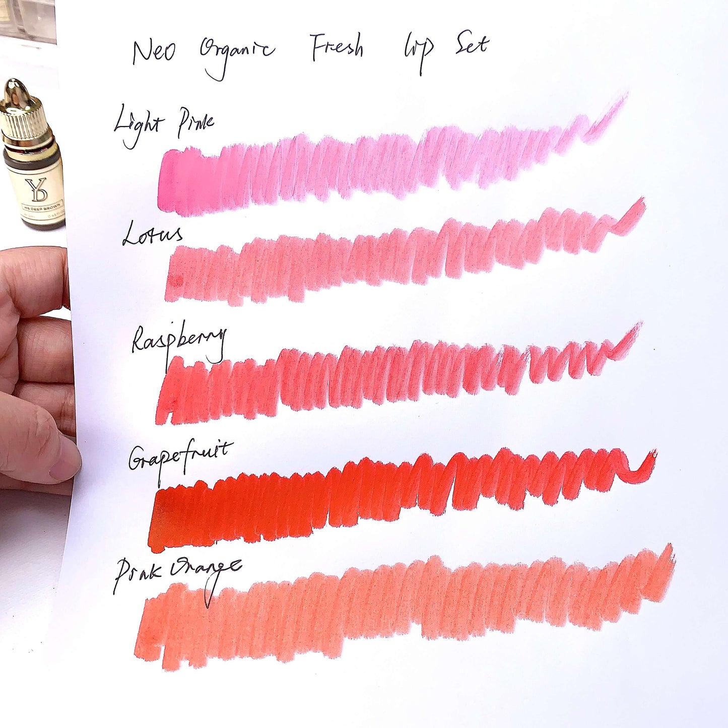 Neo Organic Fresh Lip Set - Vibrant & Long-Lasting, 50% Off | Shop Today