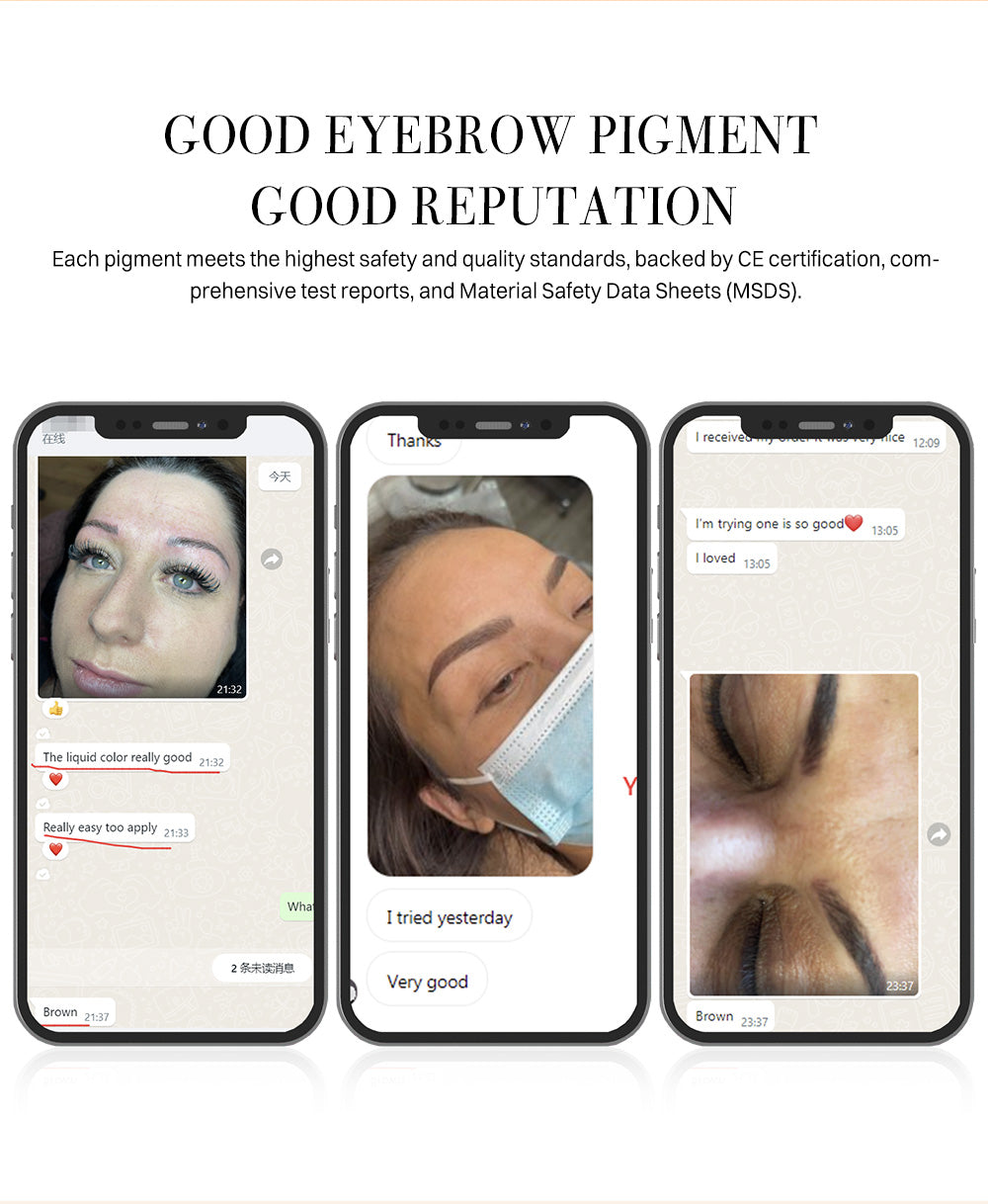 Deep Brown Eyebrow Pigment 20% OFF |US Warehouse | YD Organic