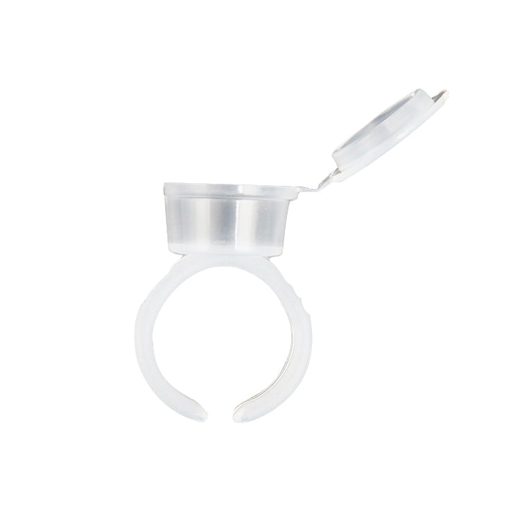 RING CUP WITH CAP (50PCS/BAG) - CharmingTattooSupply
