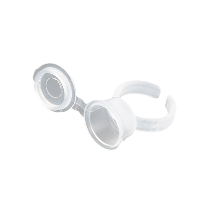 RING CUP WITH CAP (50PCS/BAG) - CharmingTattooSupply