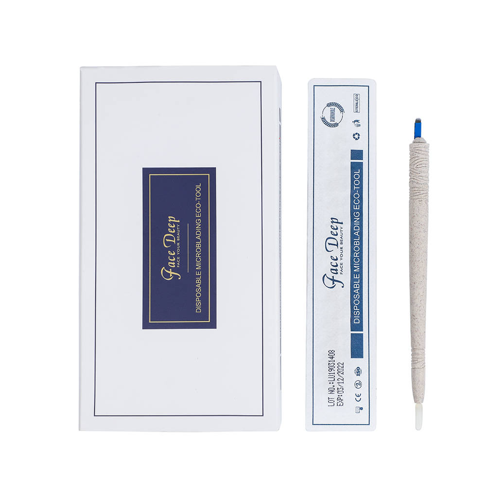 FACE DEEP BIOGRADABLE DISPOSABLE ECO-HOLDER (10PCS/BOX) - CharmingTattooSupply