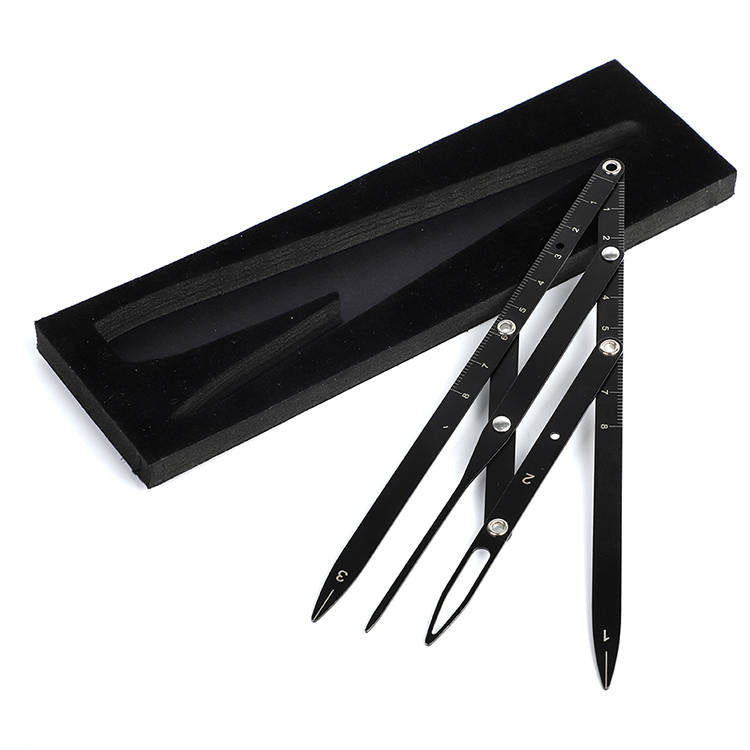 BLACK GOLDEN MEAN CALIPERS (SMALL) - CharmingTattooSupply