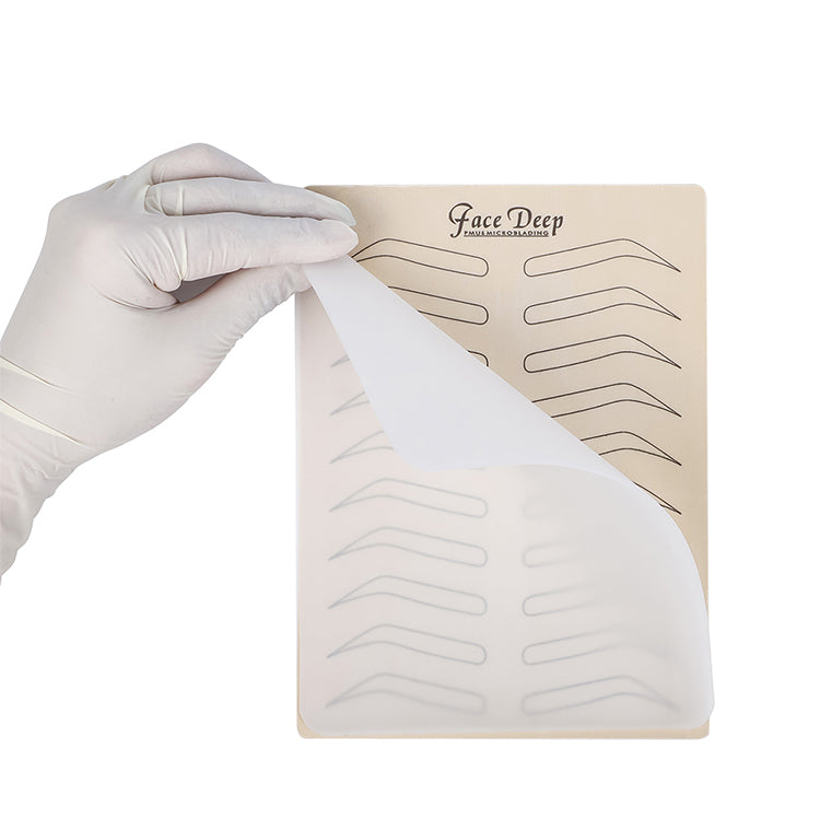 SEMI TRANSPARENT SILICONE PRACTICE SKIN - CharmingTattooSupply