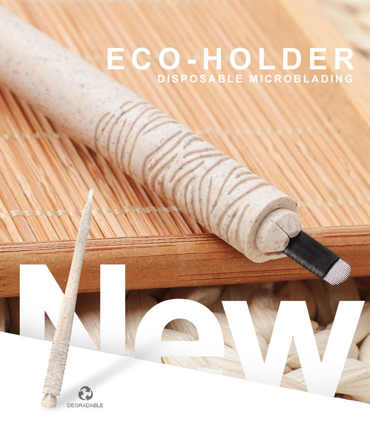 FACE DEEP BIOGRADABLE DISPOSABLE ECO-HOLDER (10PCS/BOX) - CharmingTattooSupply